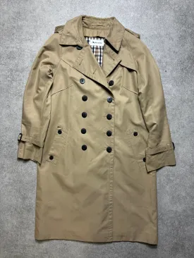 Aquascutum Beige Double-Brested Trench