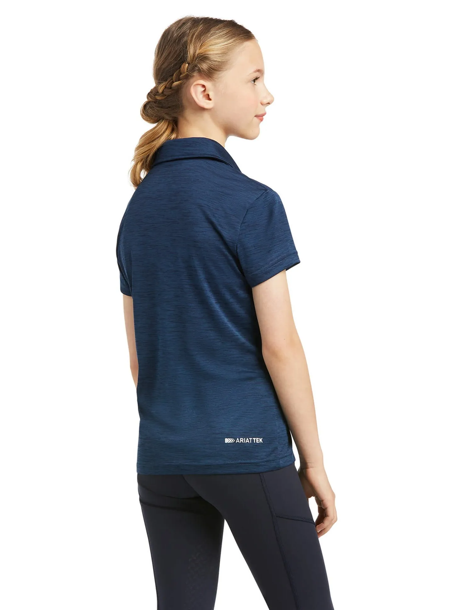 ARIAT Kids Laguna Polo Shirt - Navy