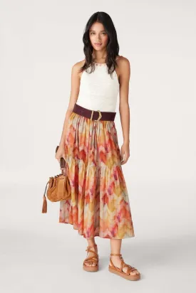 Bash Paris Amalia Skirt in Ocre