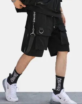 Black Bermuda 'Origin' Shorts