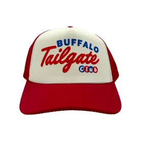 Buffalo Tailgate Club Red & White Trucker Hat