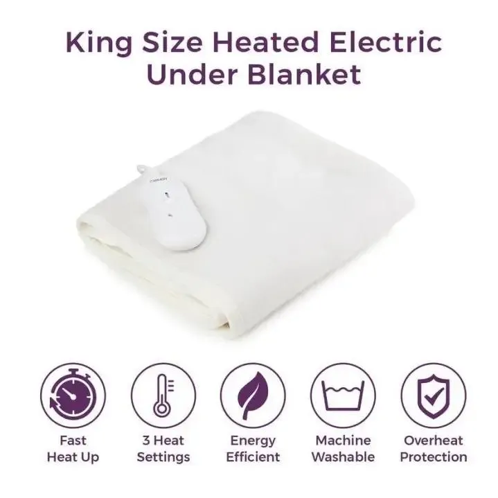 Carmen Heated Under Blanket King Size 120x135cm