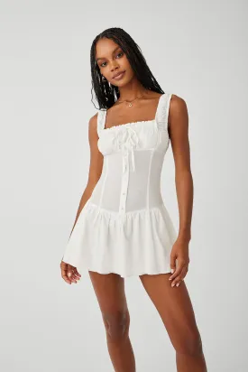 Christa Ruffle Mini Dress - Sunrose