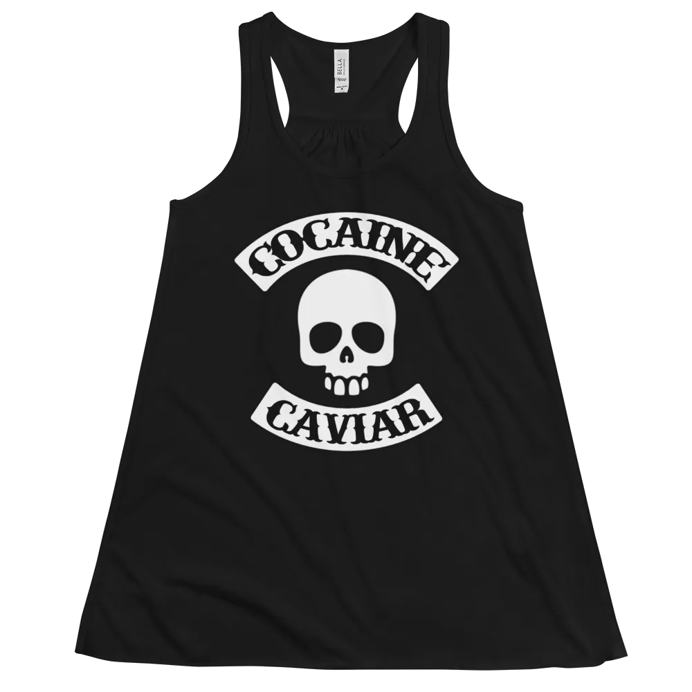 COCAINE  & CAVIAR CROSS BONES SKULL