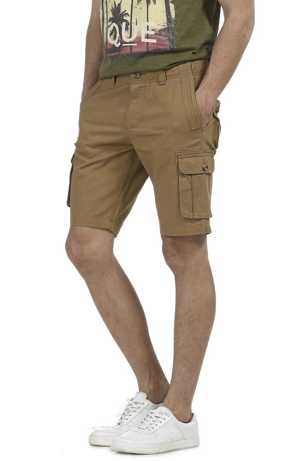 Comfort Fit 6 Pocket Cargo Shorts