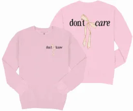 'Don't Know, Don't Care' Bow Crewneck Pullover by Simply Southern