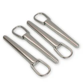 Four Long John Strap Anchors 3/4" or 1"