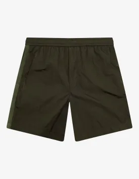 Khaki Bermuda Swim Shorts