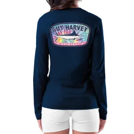 Ladies Marlin Long Sleeve Crew Neck T-Shirt