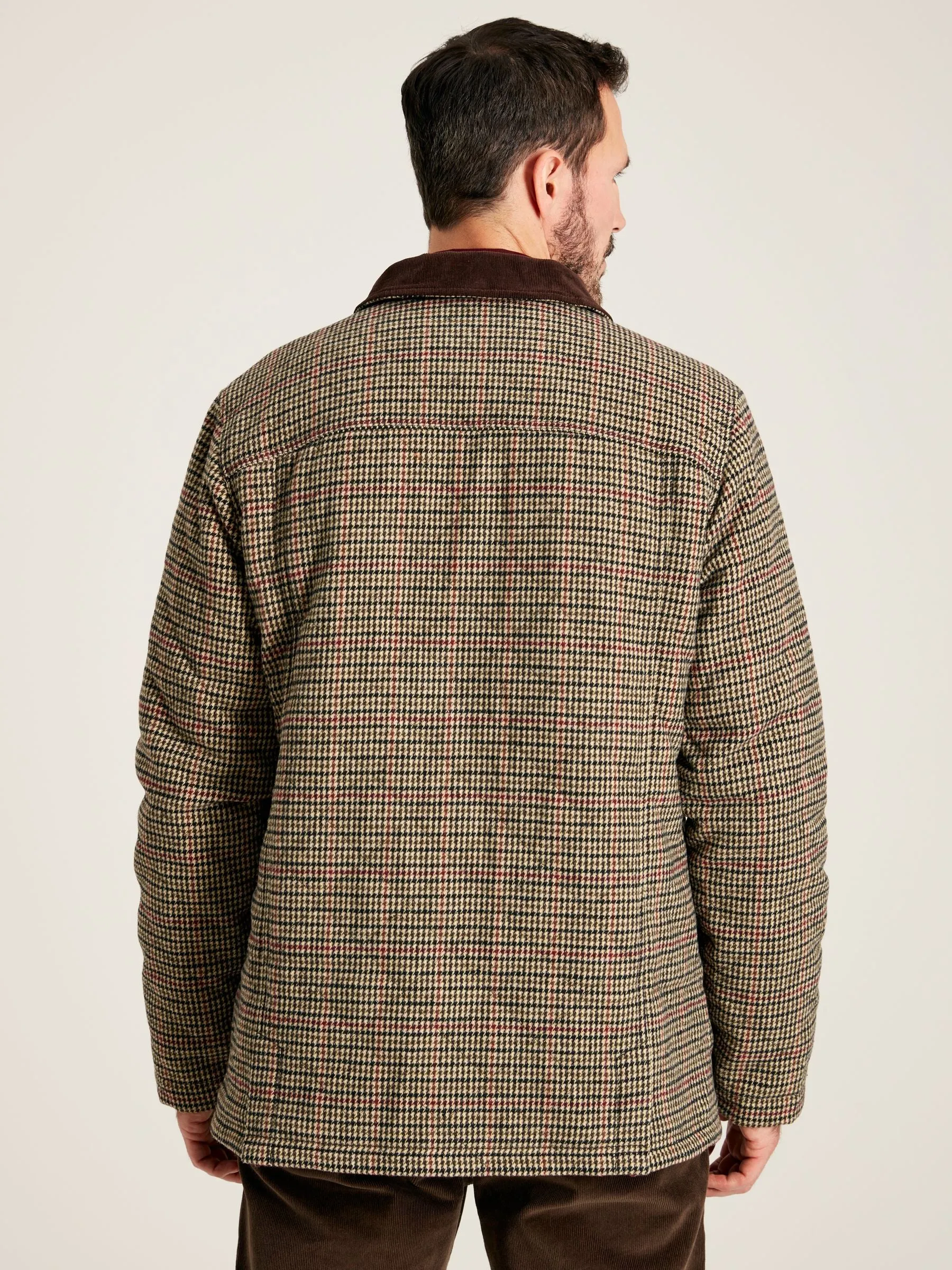 Marriott Tweed Jacket -  Brown Houndstooth