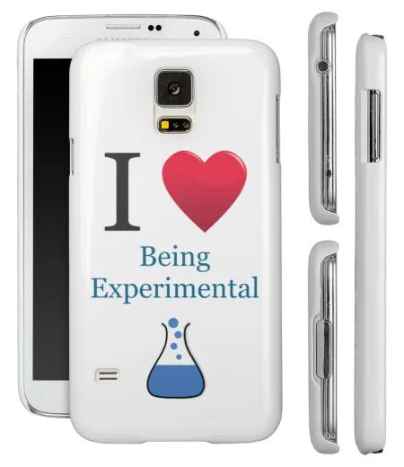 "I ♥ Being Experimental" - Samsung Galaxy S5 Case