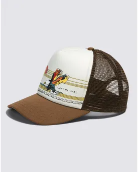 Vans Classic Vans Curved Bill Trucker Soaring Eagle - SEPIA