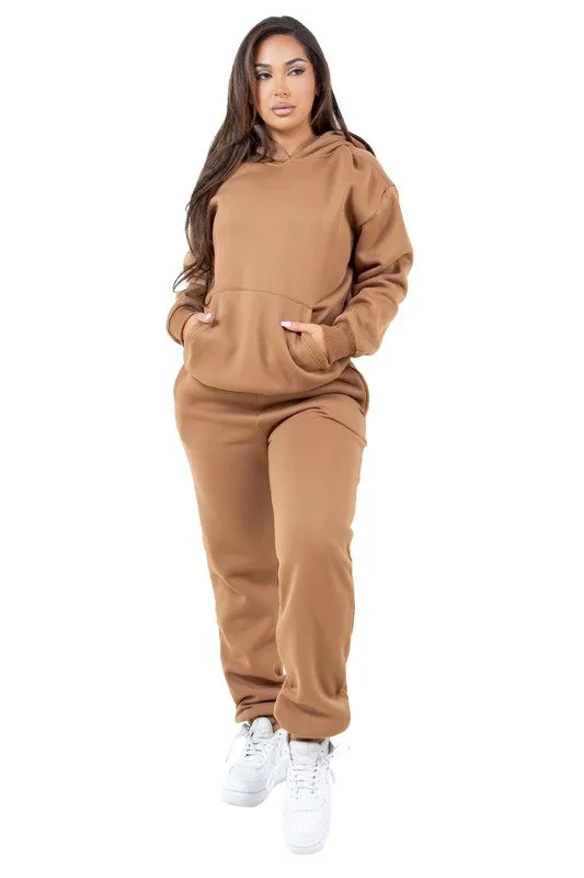 WOMEN FASHION SWEARSUIT TWO PIECE PANT SET